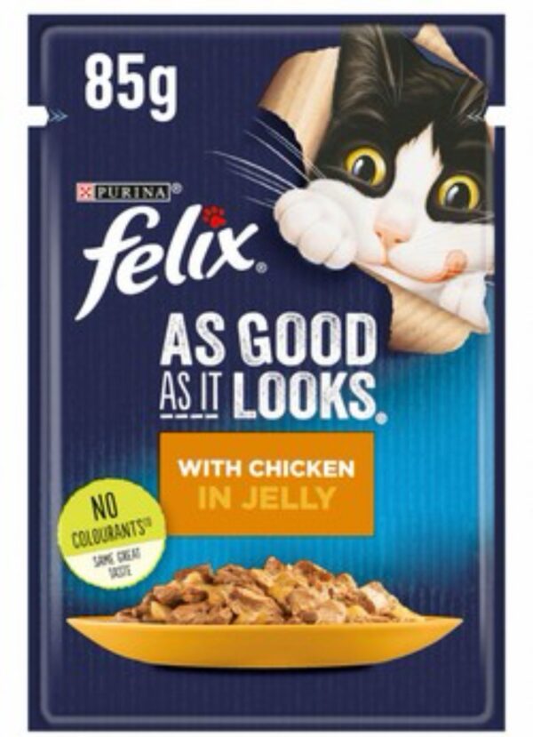 Purina Felix Wet Food for Adult Cats  85 gr - Image 3