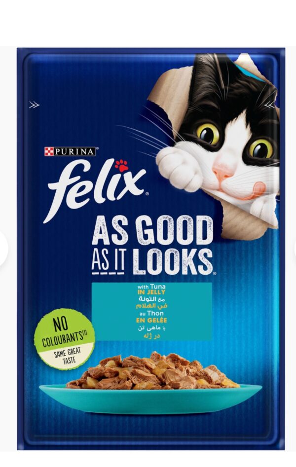 Purina Felix Wet Food for Adult Cats  85 gr