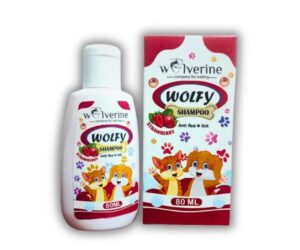 Wolverine Wolfy Shampoo Anti flea & tick 80 ml