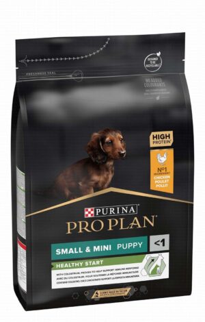 Purina Pro Plan Healthy Start Dry Food with Chicken for Small & Mini Breed Puppies (Up to 1 Year) 3 kg
