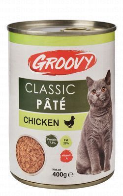 Groovy Classic Cat Pate With Chicken 400 gr