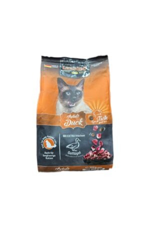 Leonardo Dry Food With Duck For Long Haired Adult Cats (1+Years) 300 gr