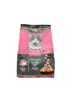 Leonardo Dry Food With Poultry For Light Adult & Sterilized Cats 300 gr