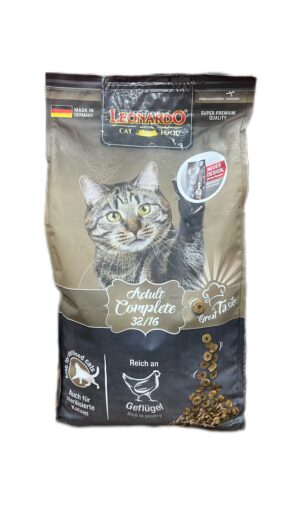 Leonardo Complete Dry Food With Poultry  For Adult & Sterilized Cats (1+Years)