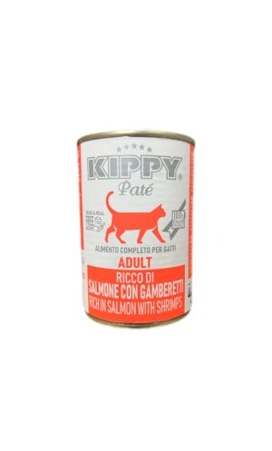 Kippy Pate With Salmon & Shrimp For Adult Cats 400 gr