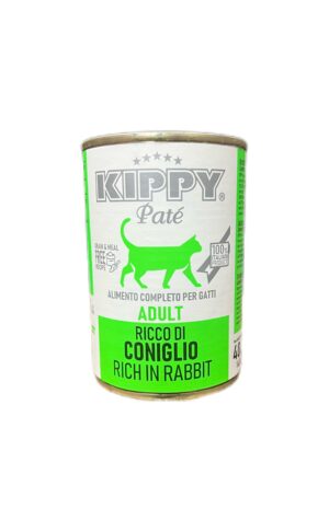 Kippy Pate With Rabbit For Adult Cats 400 gr