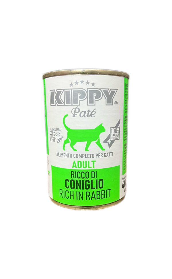 Kippy Pate With Rabbit For Adult Cats 400 gr