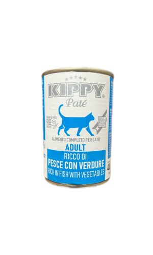 Kippy Pate With Fish & Vegetable For Adult Cats 400 gr
