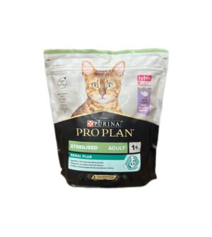 Purina Pro Plan Opti Renal Dry Food With Turkey For Sterilized Adult Cats (1+Years) 400 gr