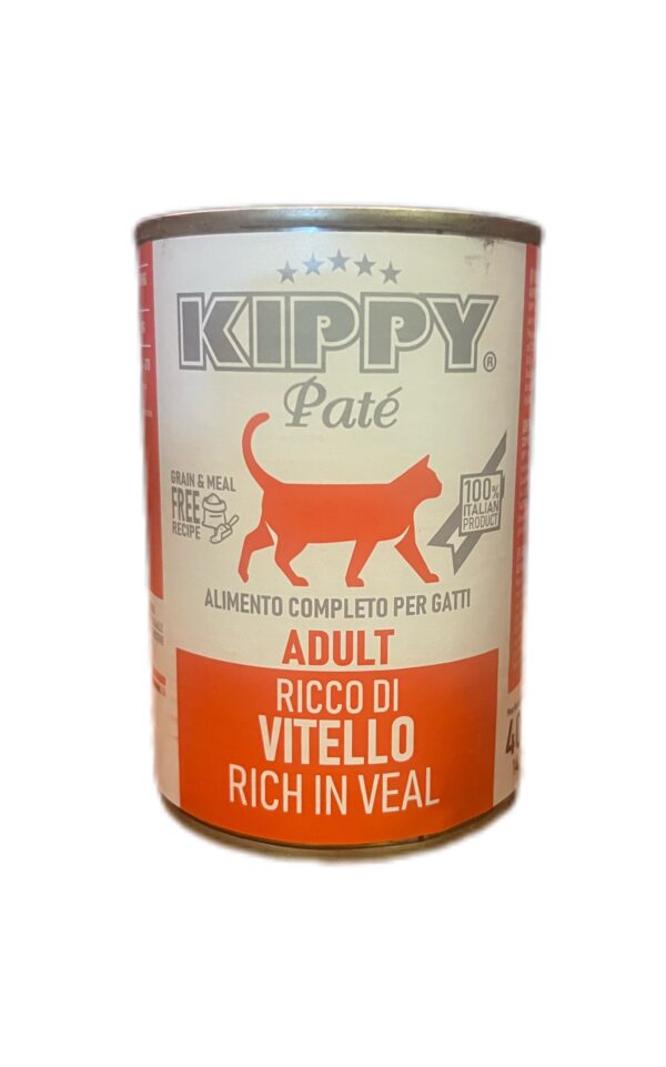 Kippy Pate With Veal  For Adult Cats 400 gr