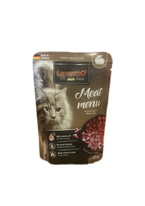 Leonardo Wet Cat Food With Meat For Adult Cats 85 gr