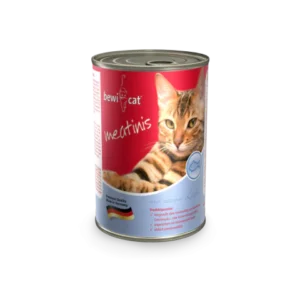 Bewi Cat Meatinis Wet Food with Salmon 400 gr