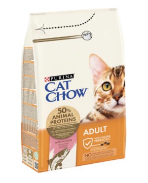 Cat Chow Rich in Salmon Adult Cat Dry food 1,5 Kg