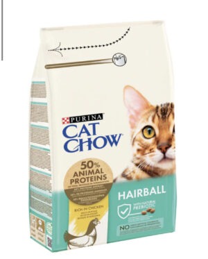 Cat Chow HairBall Control Rich in Chicken 1,5 Kg