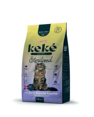 Keke Supreme Sterilized Adult Cat Dry Food 1.5KG