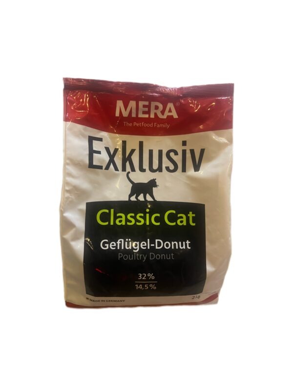 Mera Exklusiv Classic Dry Food with Poultry for Adult Cats 2 kg