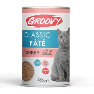 Groovy Classic Pate Adult Cats With Turkey 400 gr