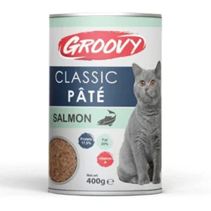 Groovy Classic Pate Adult Cats with Salmon  400 gr