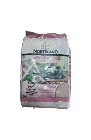 Northland Bentonite Clumping Cat Litter Baby Powder Scent 20 L