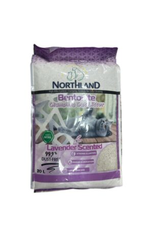 Northland Bentonite Clumping Cat litter Lavender Scent 20 L
