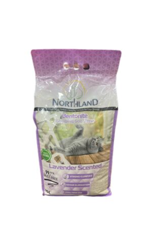 Northland Bentonite Clumping Cat litter Lavender Scent 10 L