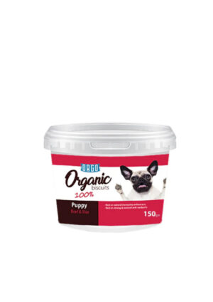 Orgo Puppy Biscuits Beef & Rice 150 gm