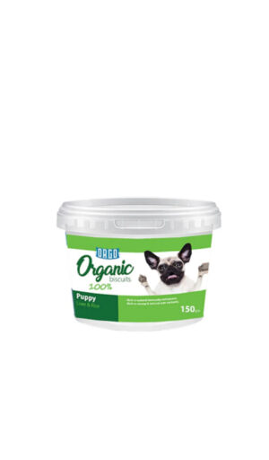 Orgo Puppy Biscuits Liver & Rice 150 gm