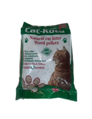 CAT – KOTA Natural wood cat Litter Pellets 5 L