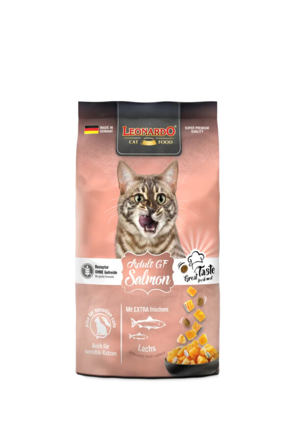 Leonardo Adult Cat GF Salmon 300 gr