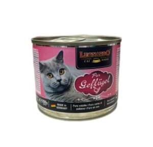 Leonardo Wet Food with Chicken for Adult Cats (3- 5kg) 200 gr