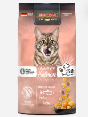 Leonardo Adult Cat GF Salmon Dry food