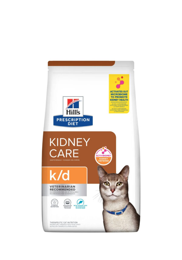 Hill's Kidney Care k/d with Ocean Fish Cat Food (1.5kg)