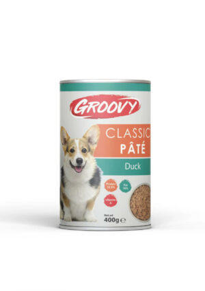 Groovy Classic dog wet food With Duck pate 400g